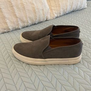 Steve Madden Women's Gray Klarissa Slip On Platform Sneaker Size 10